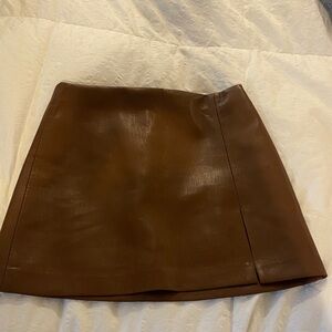 Sunday Best Chocolate Mini Skirt